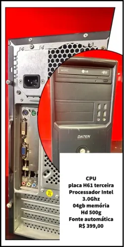 Cpu terceira geração 