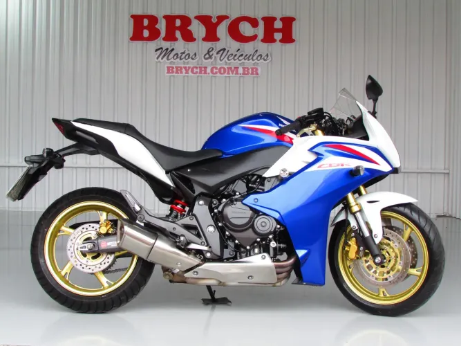 CBR 600 F  AZUL 2014/2014