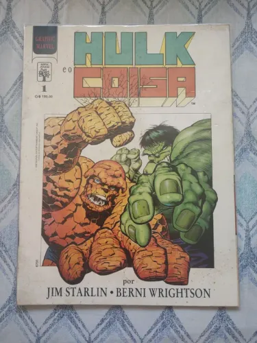 HQ Hulk e o Coisa Graphic Marvel (editora Abril)