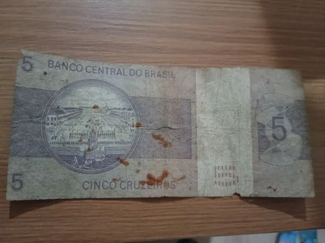 Cédula 5 Cruzeiros - Banco Central do Brasil