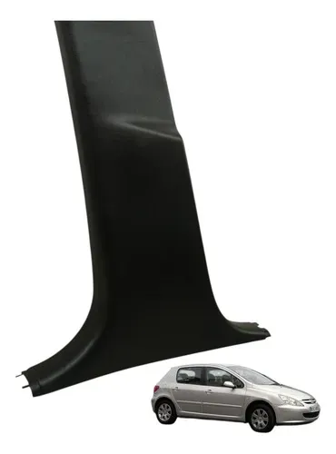 Moldura Inferior Coluna Central Esquerda Peugeot 307 2007