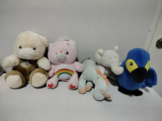 Lote Com 5 Pelúcias Para Restauro (no Estado)