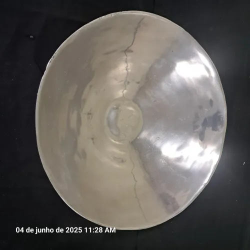 Prato de Metal Decorativo Bowl