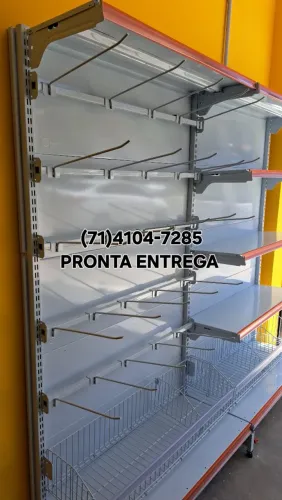 GONDOLA GANCHEIRA 1,70