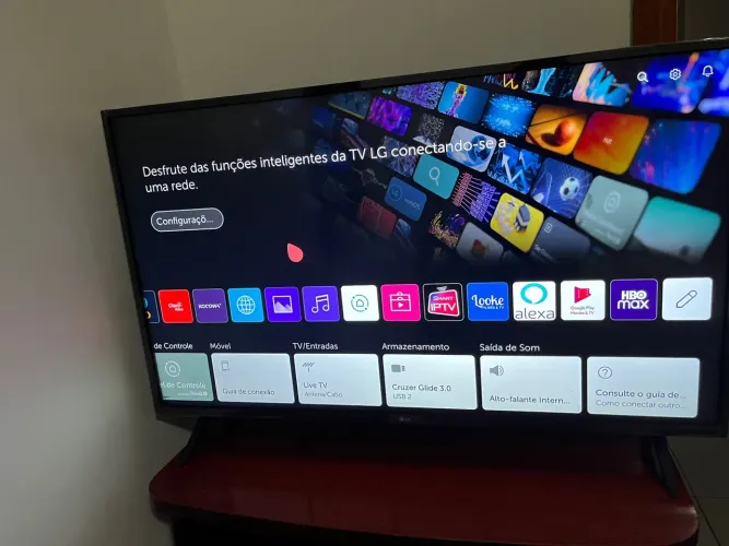 TV LG Smart 43? 4K com Alexa e Google Play