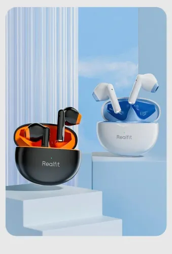 Fones de ouvido BLUETOOTH Realfit TWS 