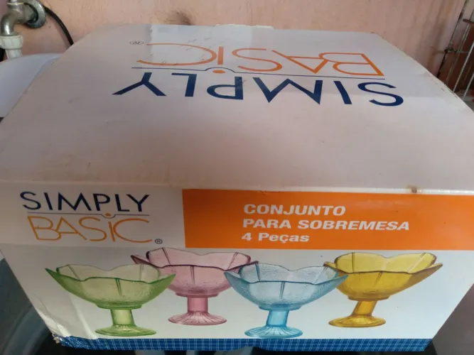Conjunto para Sobremesa Simply Basic 4 Peças