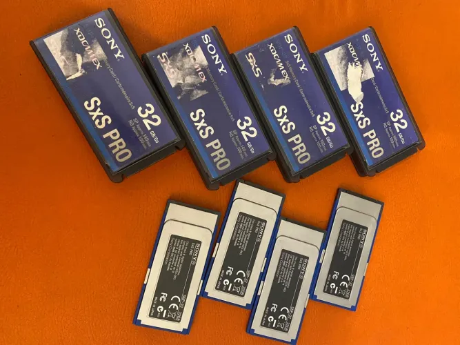 Cartões de Memória SxS Pro 32GB Sony XDCAM EX