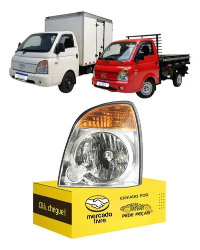 Farol Hr 2005 06 07 08 2009 10 11 12 2013 2014 2015 2016 L.e Esquerdo/motorista