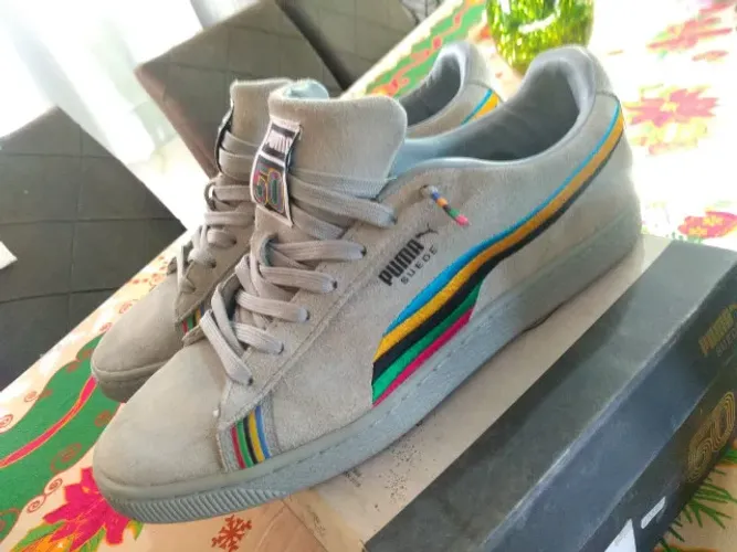 Puma Suede PWR THRU PCE - Austrália tam.43