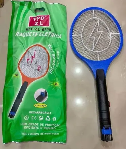Raquete elétrica mosquito