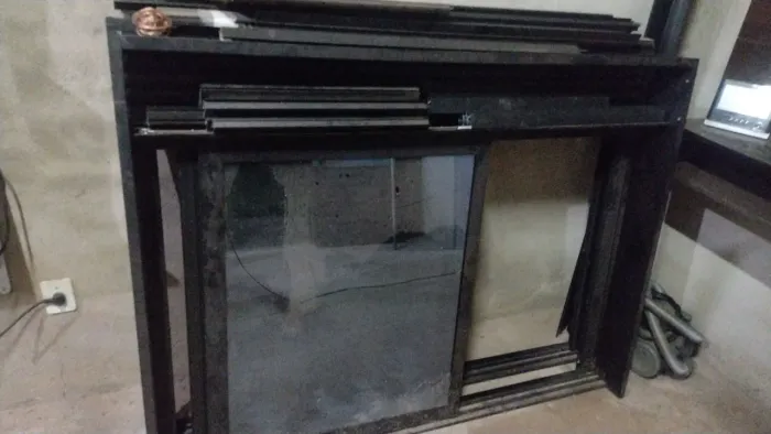 Janela alumínio integrada