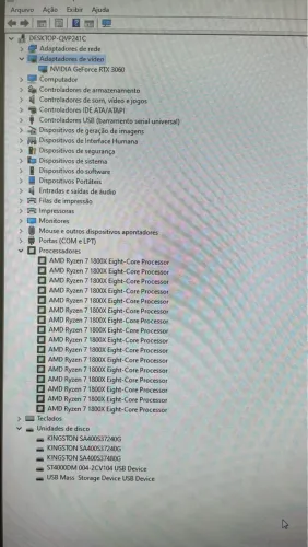 PC Gamer AMD Ryzen 7 1800X RTX 3060