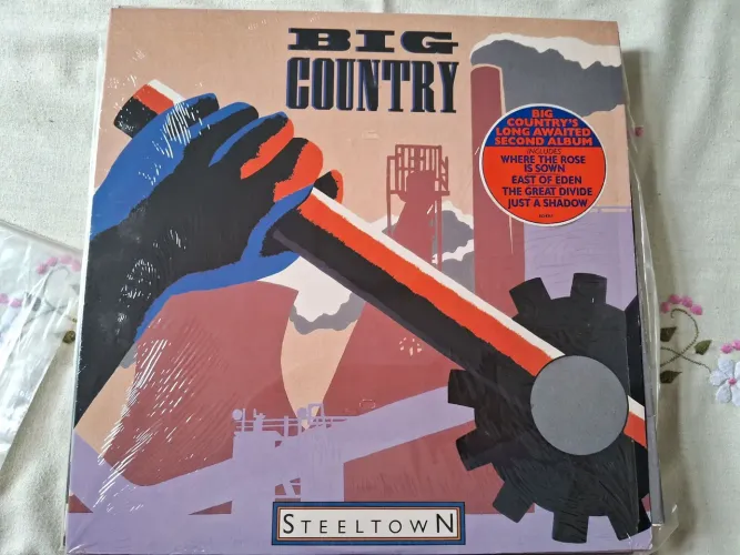 Disco de Vinil LP Big Country - Steeltown (Importado)