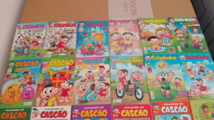 gibi turma da mônica (panini) UNITÁRIOS os valores