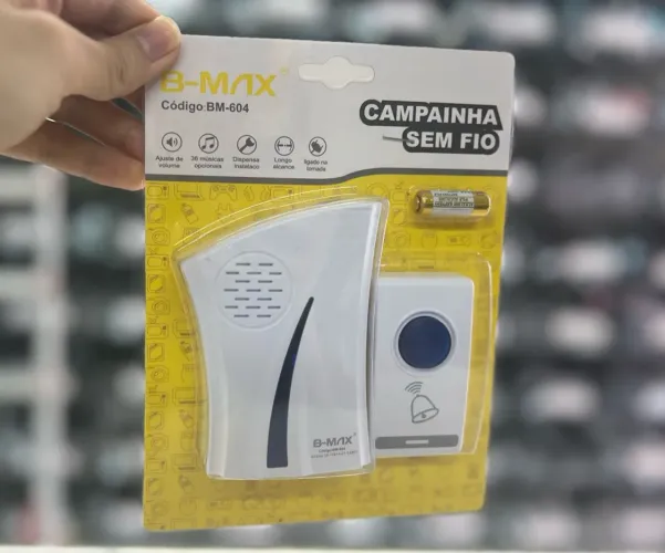 Campainha sem fio residencial 36toques
