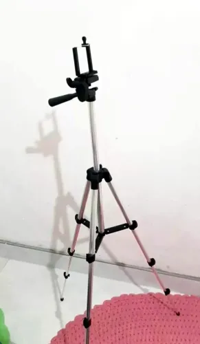 Tripé Com Nível Câmeras Celulares 1 Metro