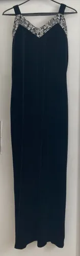 Vestido de Veludo + Blazer com Renda