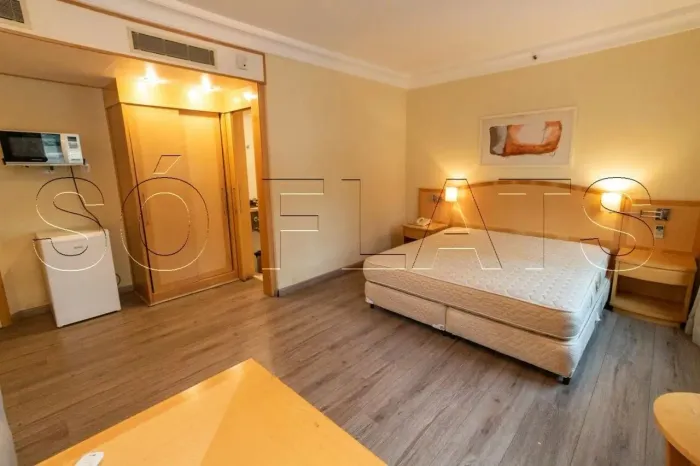 Studio Innside Higienópolis 30m² 1 dormitório 1 vaga para locação.