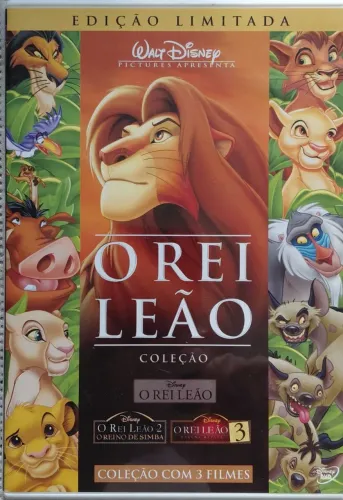 DVD O Rei Leão Ed Limitada