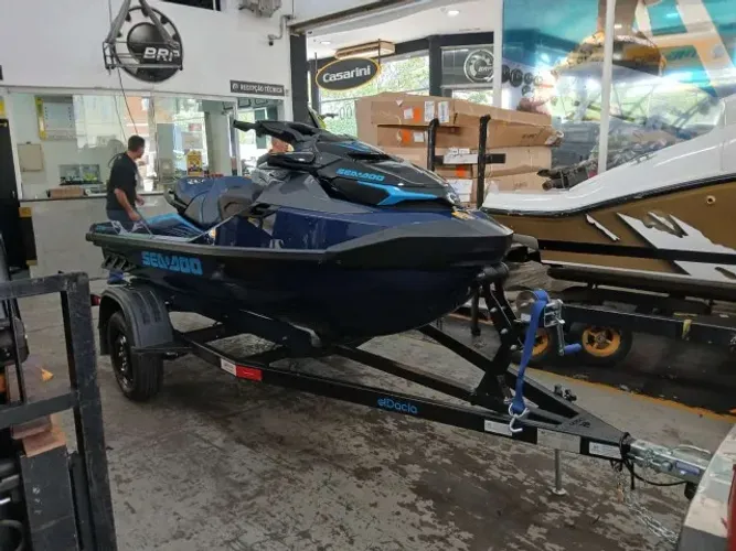 Reboque carretinha plataforma jet-ski *