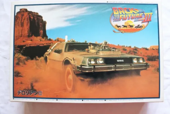 Delorean Back To The Future 3 Iii 1/24 Aoshima Plastimodelismo