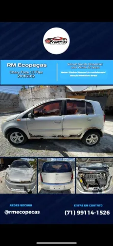 Sucata P/ Venda Peças - Chery Face 1.3 Flex 2011 2012