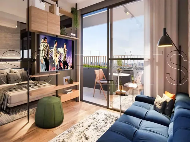 Studio Do It Faria Lima, apartamento disponível para venda com 25m² e 1 dormitório