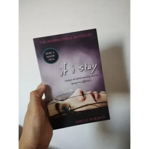 Livro If I Stay, de Gayle Forman - edição importada, econômica.