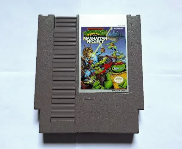 Teenage Mutant Ninja Turtles 3 Manhattan Project Original NES