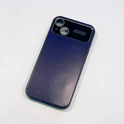 Capa/Case p/ iPhone 13 Dark Purple (Carregamento por Indução)