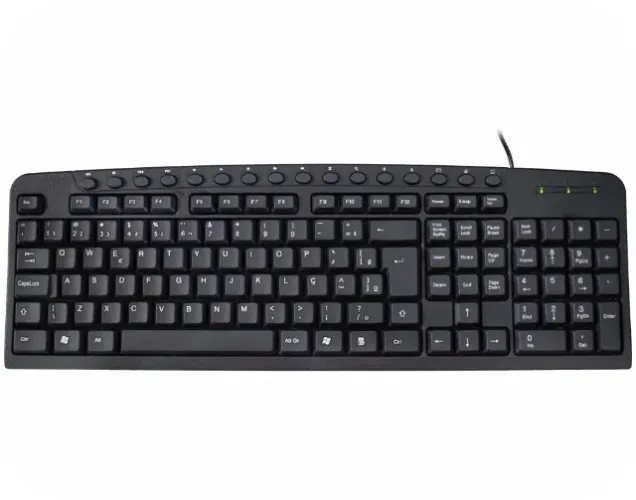 Teclado Multimídia KM-2928 - ENTREGA GRATIS E GARANTIA DE 1 ANO EM ATÉ 12X