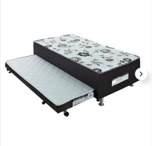 2 Camas Box Conjugados Solteiro com Cama Auxiliar Ortobom RETIRADA APENAS