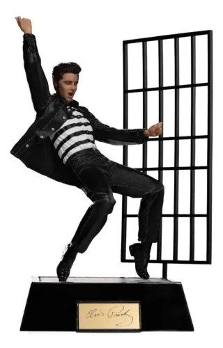 Estátua Elvis Presley - Jailhouse Rock - Art Scale 1/10 - Iron Studios