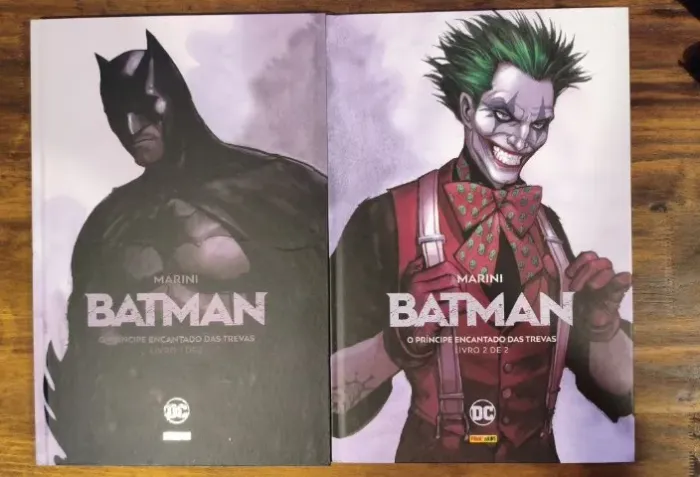 Batman "O Príncipe Encantado das Trevas DOIS volumes" (MARINI)