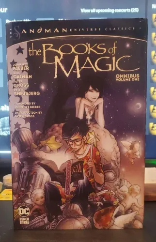 The Books of Magic omnibus importado vertigo DC hq livros da magia