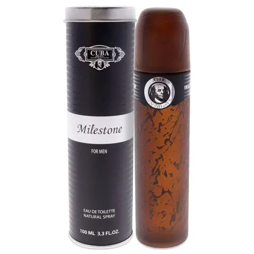 Frasco e Caixa - Perfume Original - Cuba Milestone