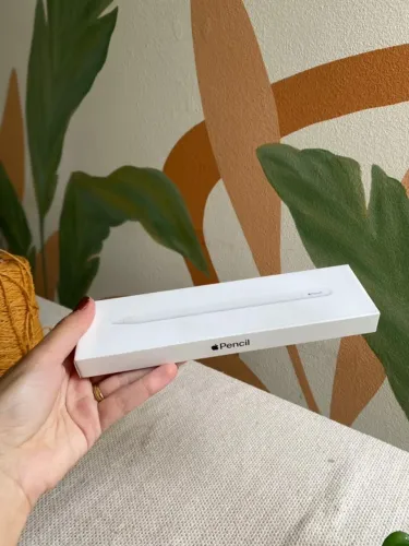 Apple Pencil Original USB-C POUQUÍSSIMO USADA NA CAIXA