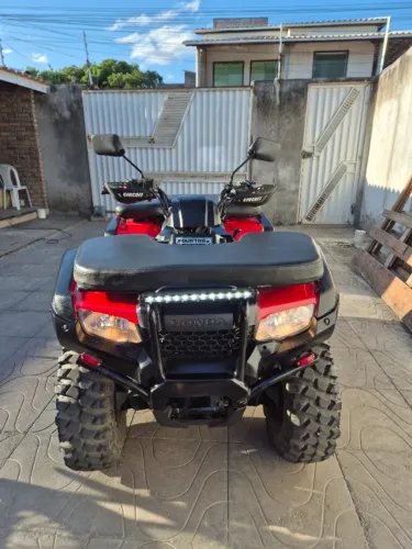 Quadriciclo honda fourtrax 420 vermelho 2014 preco a negociar 