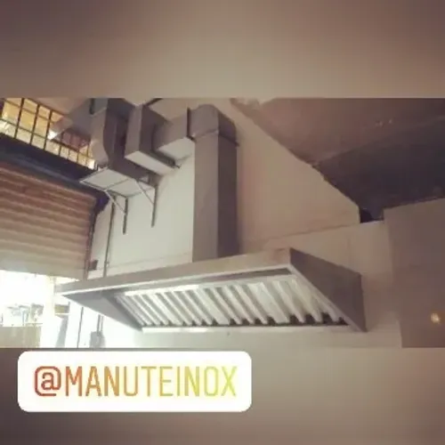 Coifa em inox sob medida para comercio