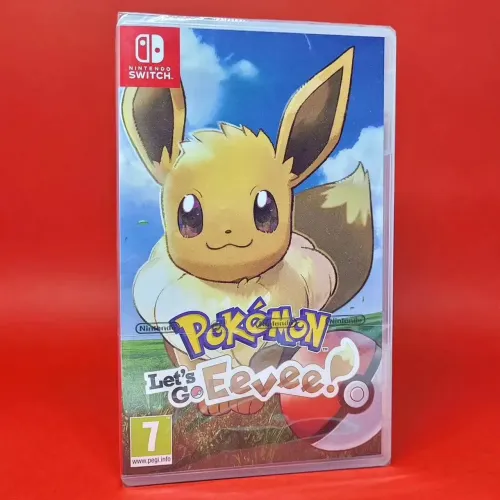 Jogo lacrado Pokémon Let's Go, Eevee! - Nintendo Switch