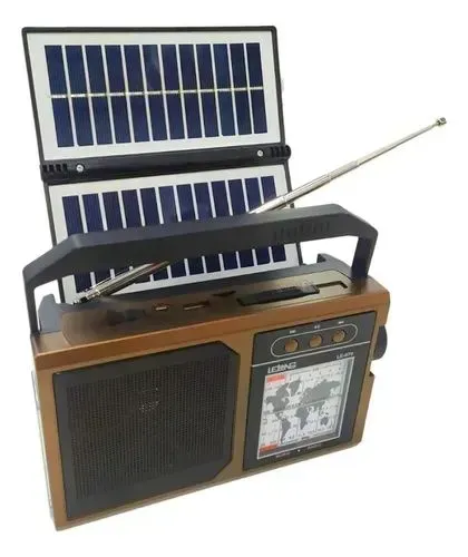 Rádio com Painel Solar - LEBING