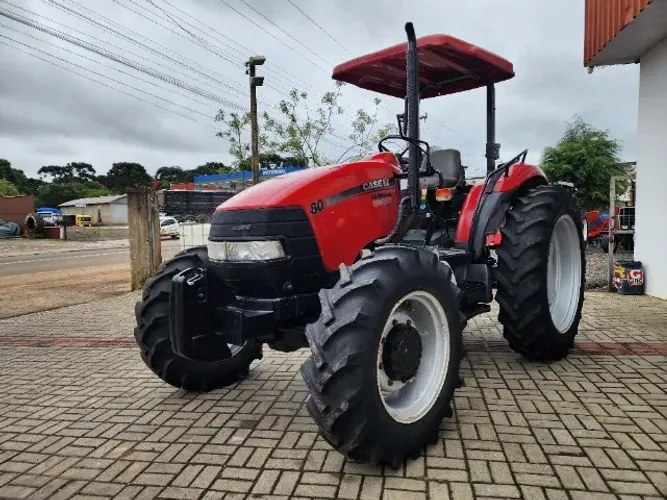Trator Agrícola Case Ih Farmall 80 4x4 (Traçado), Ano 2011, Único Dono.
