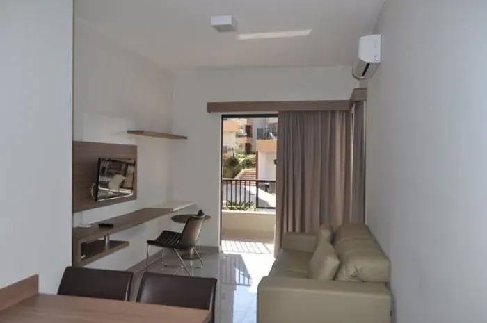 Flat de 1 quarto para temporada - Marina Flat & Náutica, em Caldas Novas/GO