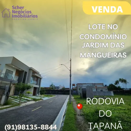 Lote condomínio jardim das mangueiras leia