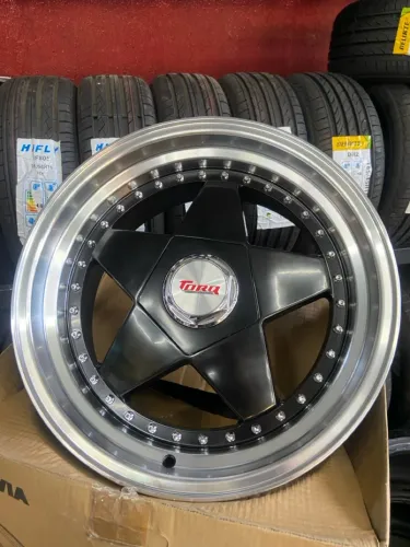 Rodas importada aro 17 tala 8 furacão 4x100 4x108
