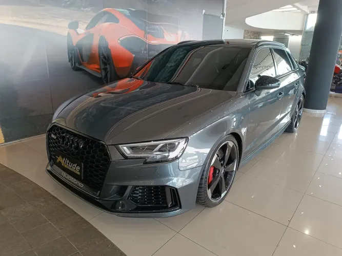 RS3 SPORTBACK 2.5 TFSI QUATTRO S-TRONIC  / 60K EM UPGRADE CINZA 2017/2018