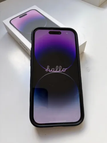 iPhone 14 Pro 128GB Roxo e-SIM - Bateria 81%