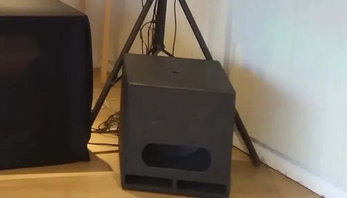 Caixa subwoofer thunderligthpro 12