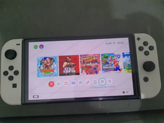 Nintendo switch oled desbloqueado 